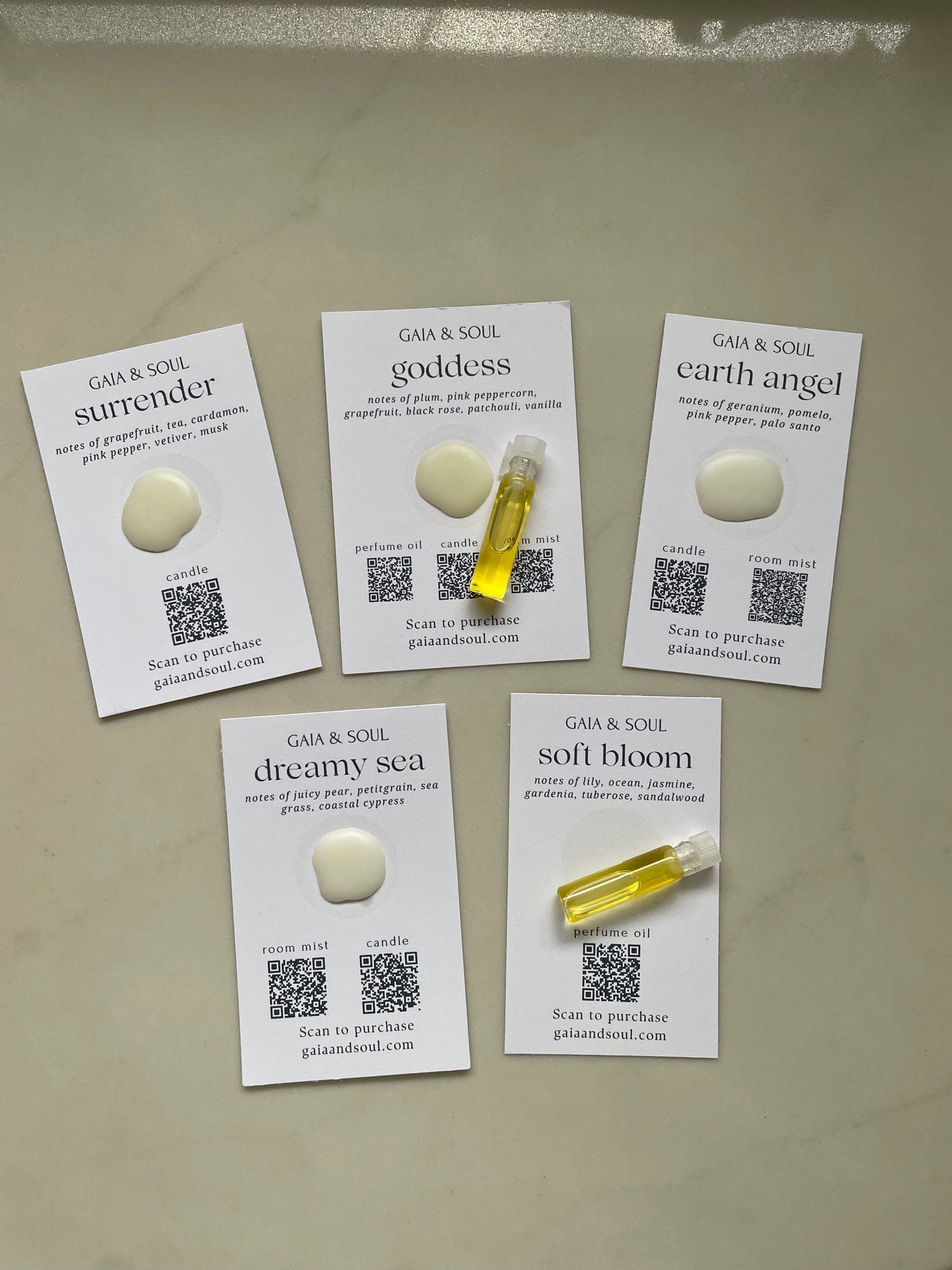 Fragrance Sample Cards