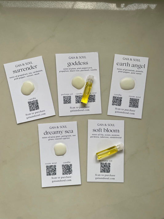 Fragrance Sample Cards